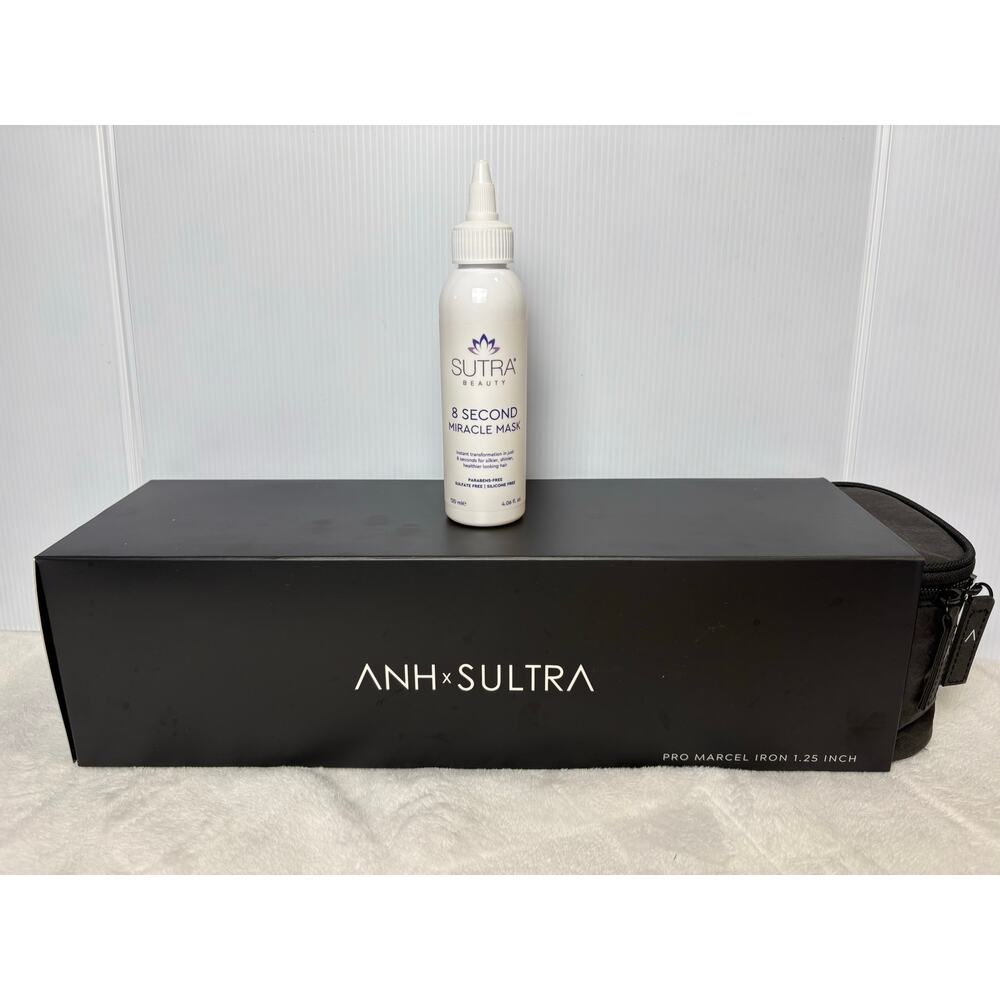 ANHxSULTRA ProMarcel 1.25" Styling Iron + 8 Sec Miracle Mask - Picture 2 of 8